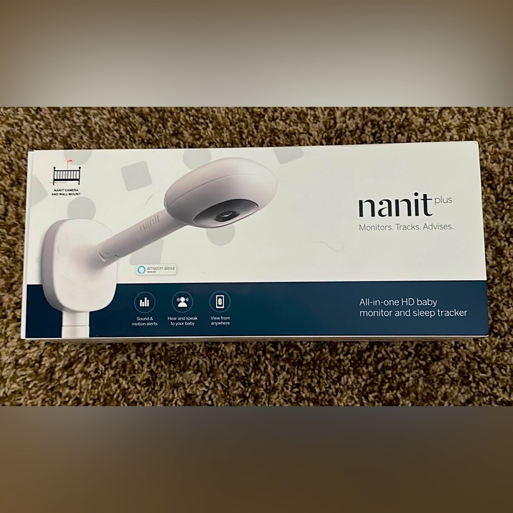 Nanit plus all in one HD baby monitor and sleep tracker